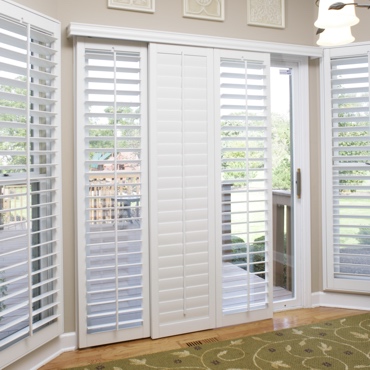 San Diego Patio Door Shutter Styles Sunburst Shutters San Diego